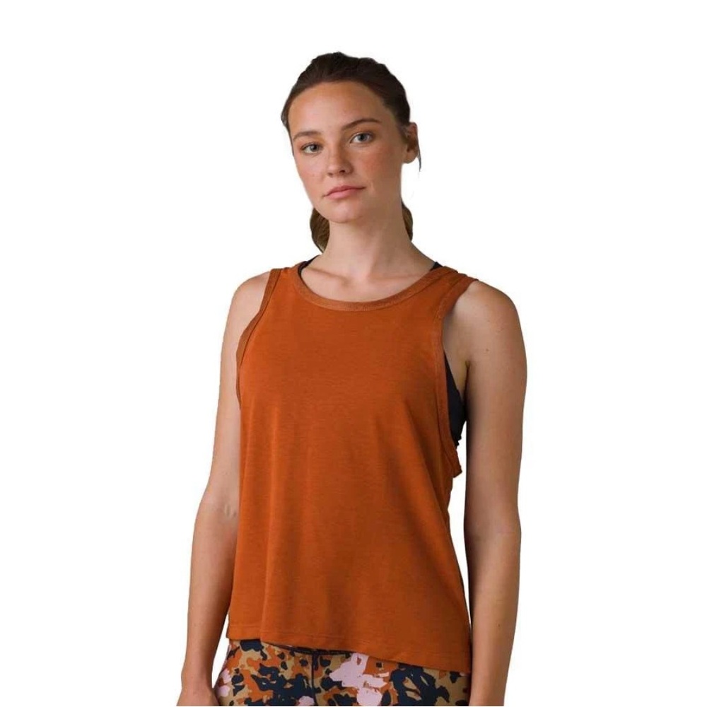 Prana's Moraine Tank EUC XL in Gingerbread color